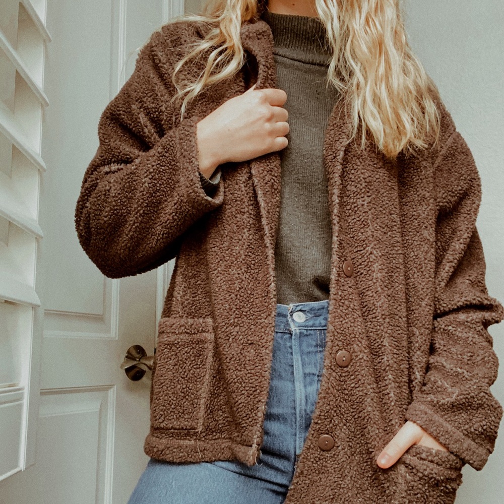 Fuzzy jacket